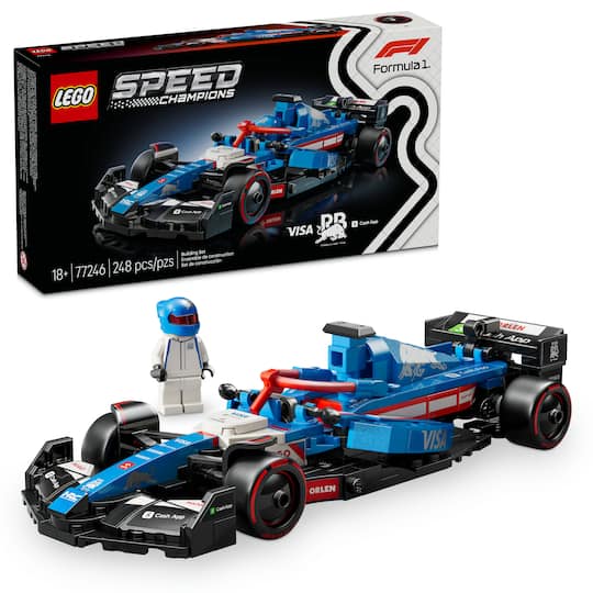 LEGO® Speed Champions Visa Cash App RB VCARB 01 F1® Race Car Vehicle Kit 77246